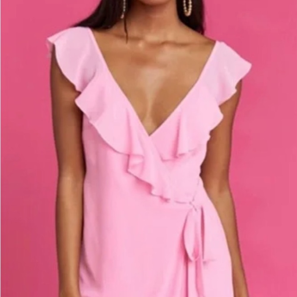 NWOT Show Me Your MuMu Barbie Pink Romper/Dress